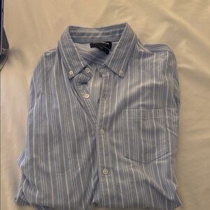 Bonobos Stretch Oxford Blue Striped Men's Shirt